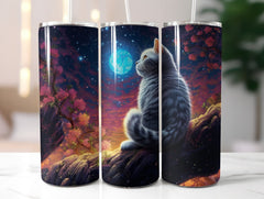 Moon Cats Tumbler Wrap - CraftNest
