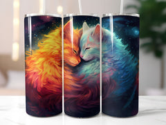 Moon Cats Tumbler Wrap - CraftNest