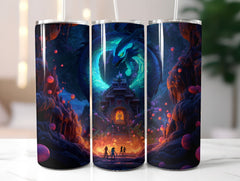 Moon Dragons Tumbler Wrap - CraftNest