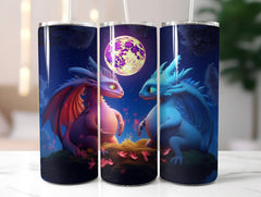 Moon Dragons Tumbler Wrap - CraftNest