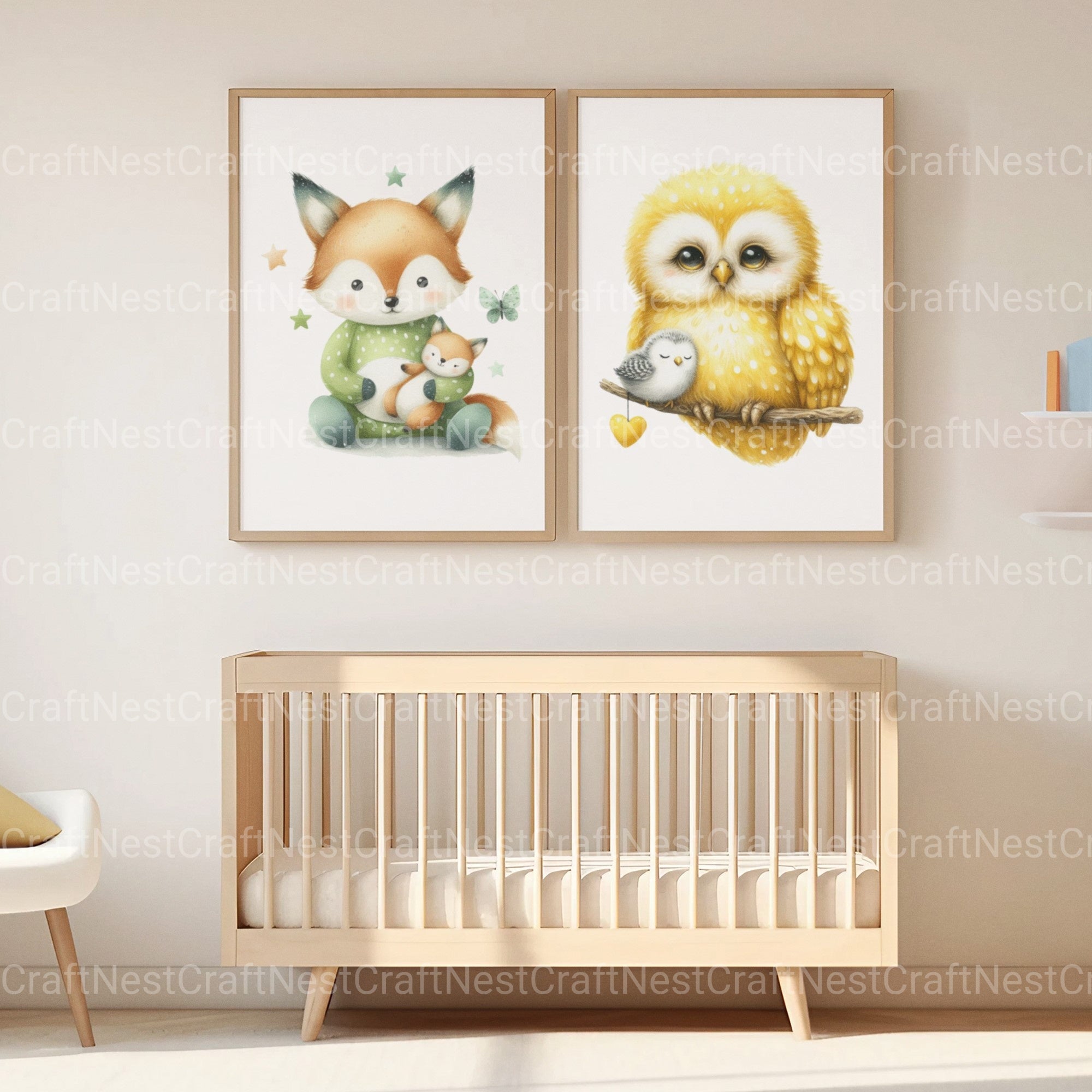 Nursery Animals Clipart Bundle 2