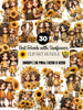 Best Friends Sunflower Flowers Clipart