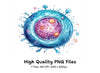 Microscopic Cell Structure Clipart Bundle