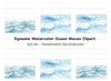 Dynamic Ocean Waves Clipart Bundle