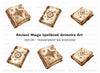 Mystical Grimoire Clipart Bundle
