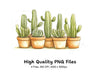 Cactus Clipart Bundle