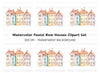 European Townhouses Clipart Bundle