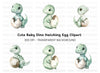 Baby Dinosaur Clipart Bundle