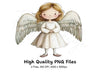 Cute Angel Clipart Bundle