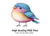 Cute Baby Birds Clipart Bundle