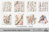 Cozy Floral Quilts Clipart Bundle