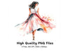 Fashionable Dress Clipart Bundle
