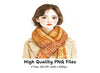 Autumn Fashion Girls Clipart Bundle