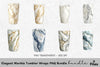 Elegant Marble Tumbler Clipart Bundle