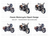 Vintage Motorcycle Clipart Bundle