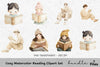 Cozy Reading Clipart Bundle