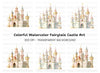 Princess Castle Clipart Bundle