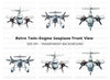 Top View Seaplane Clipart Bundle