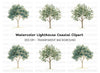 Berry Trees Clipart Bundle
