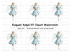 Elegant Angelic Fairy Clipart Bundle