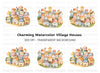 Charming Village Clipart Bundle