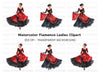 Elegant Flamenco Dancers Clipart Bundle