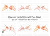 Hands Writing Clipart Bundle
