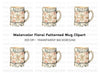 Decorative Floral Pattern Clipart Bundle