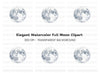 Moon Clipart Bundle