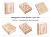 Ornate Pink and Gold Book Clipart Bundle