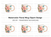 Elegant Origami Flower Clipart Bundle