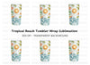 Tropical Summer Can Clipart Bundle