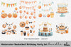 Basketball Birthday Party Clipart Bundle
