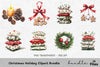 Christmas Holiday Clipart Bundle