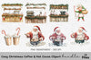 Santa Hot Cocoa Gingerbread Clipart Bundle