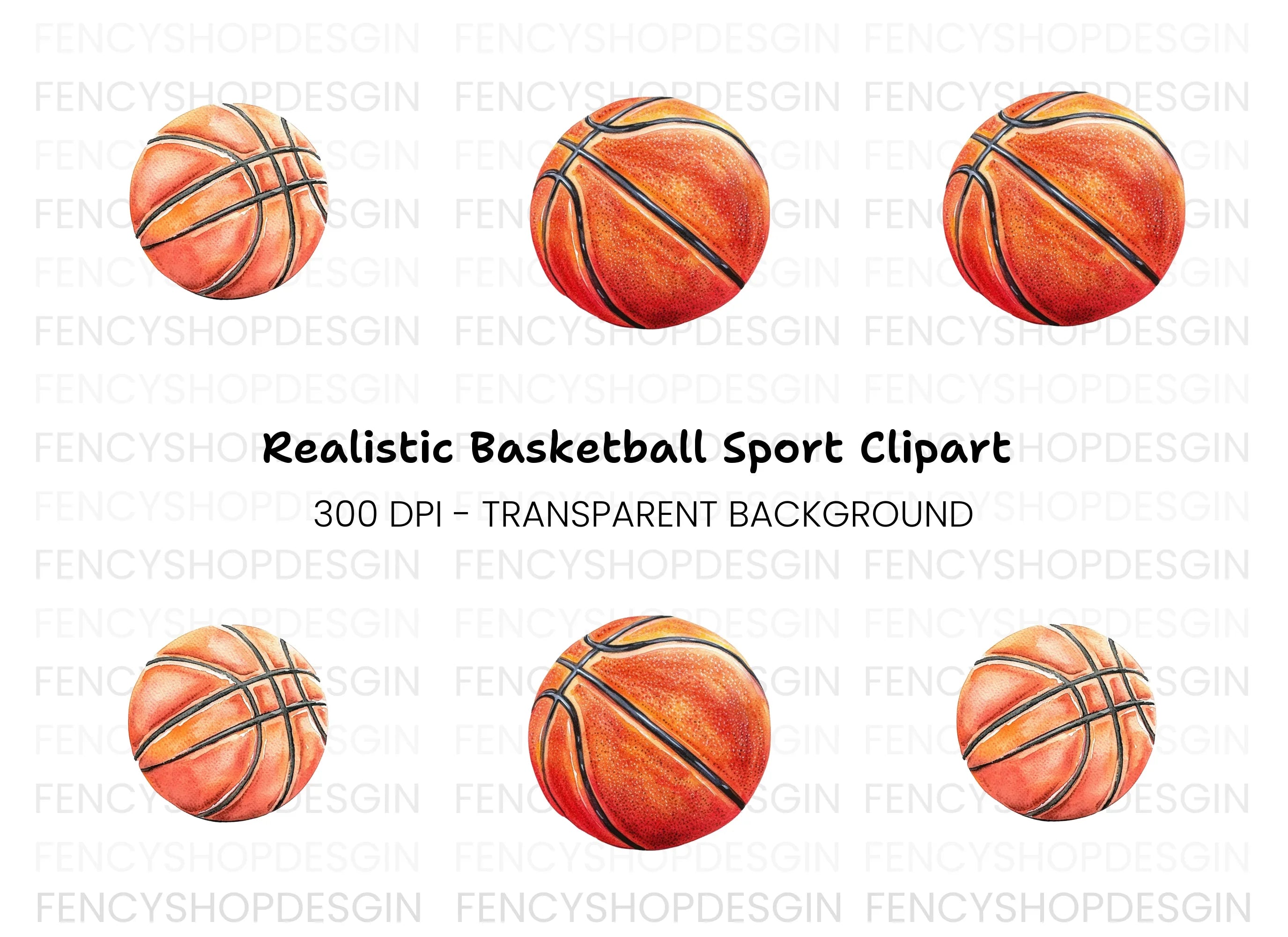Basketball Clipart Bundle