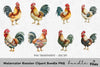 Rooster Clipart Bundle