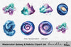 Galaxy Nebula Clipart Bundle