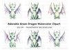 Cute Baby Dragon Clipart Bundle