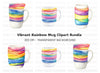 Rainbow Clipart Bundle