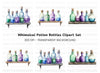 Potion Bottles Clipart Bundle