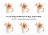 Origami Flower Clipart Bundle