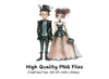 Diverse Wedding Couple Clipart Bundle