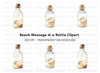 Message in a Bottle Clipart Bundle