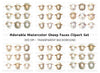 Sheep Faces Clipart Bundle