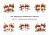 Cute Berry Fairies Clipart Bundle