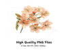 Cherry Blossom Clipart Bundle