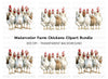 Chicken Clipart Bundle
