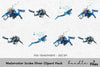 Scuba Diver Clipart Bundle
