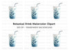 Leaf Tumbler Clipart Bundle